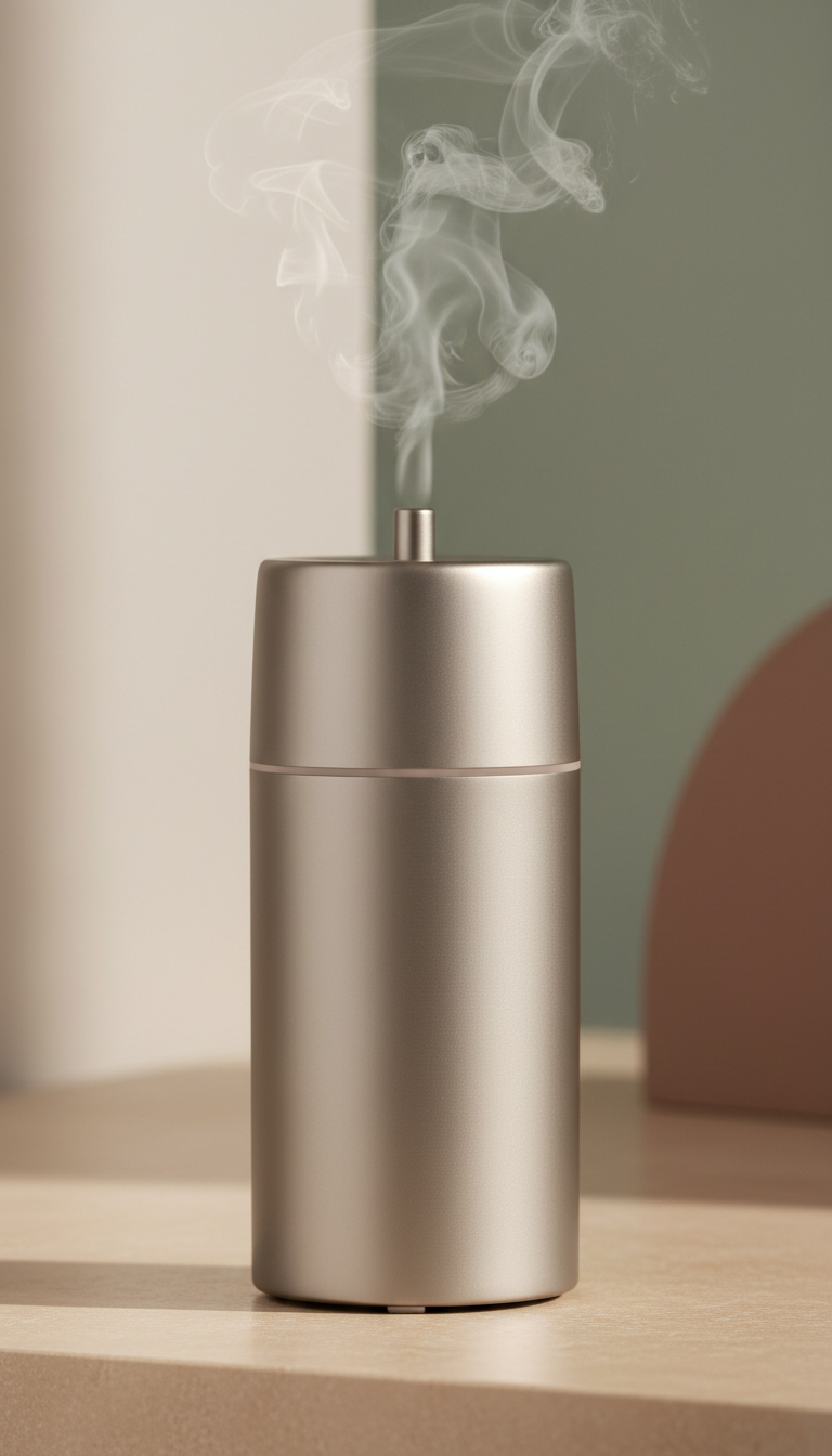 Brushed Metal Essential Oil Diffuser