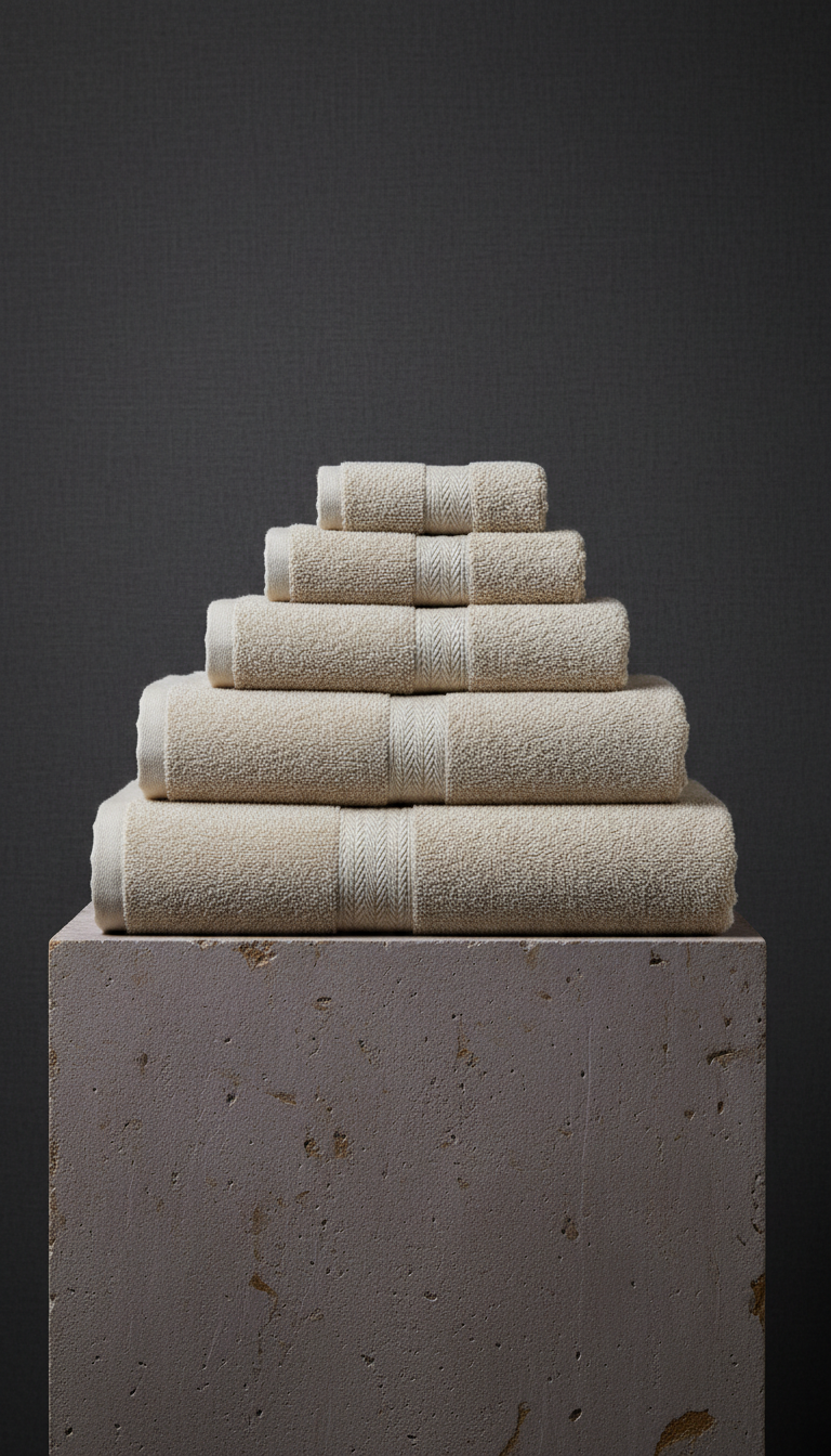 Ivory Sand Luxury Towel Set
